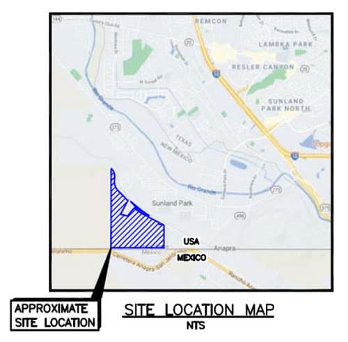 Site location map